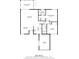 Detailed floor plan showcasing the layout of the home, including the living room, kitchen, bedrooms and bathrooms at 111 Whispering Sands Cir # V38, Sarasota, FL 34242