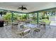 Covered pavilion offering comfortable seating and shade for community members at 1159 Lake House Cir # C120, Sarasota, FL 34242
