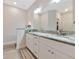 Bathroom featuring a double vanity with stone countertops at 1375 Norwalk Ter, Port Charlotte, FL 33953