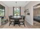 Eat in kitchen features a large window with views of the private lot at 1375 Norwalk Ter, Port Charlotte, FL 33953