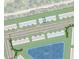 View of a community map showcasing lot 73, perimeter fencing, and nearby residences at 15148 Cuzcorro Ct, Nokomis, FL 34275