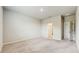 A bright bedroom space with a connecting bathroom and a closet for storage at 1824 Woodleaf Hammock Ct, Bradenton, FL 34211