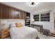 Cozy bedroom with built-in storage, a comfortable bed, and a bright, airy atmosphere at 2207 Hickory Ave, Sarasota, FL 34234