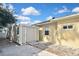 Exterior view of a shed with durable siding and easy access from the main home at 2371 Manheim Ave, North Port, FL 34286