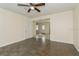 The living room offers a seamless transition to the front entrance, creating an open and inviting space at 2804 W Mark Dr, Sarasota, FL 34232