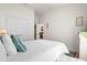 Clean bedroom featuring carpet flooring, large closet, and ceiling fan at 4466 Manila Ave, North Port, FL 34288