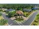 Stunning property featuring lush landscaping, brick paved driveway and a beautiful natural backdrop at 5439 74Th E Pl, Ellenton, FL 34222