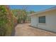 View of the side yard of this home showing room for landscaping or other improvements at 5522 Calle Del Verano, Sarasota, FL 34242