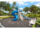 Community playground for with slide and swing for fun at 8209 72Nd E St, University Park, FL 34201