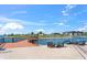 Waterfront deck with lounge seating and view of the lake at 8209 72Nd E St, University Park, FL 34201