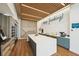 Well-equipped canteen area with ample counter space, modern appliances, and convenient shelving at 9970 Cross River Trl, Parrish, FL 34219