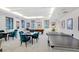 Bright community game room featuring a pool table, ping pong table, and seating area at 1241 Gulf Of Mexico Dr # 803, Longboat Key, FL 34228