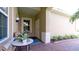 Comfortable outdoor seating area perfect for enjoying the tranquility of the neighborhood at 1503 Calle Grand St, Bradenton, FL 34209