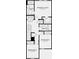 Floorplan showcasing primary suite, two bedrooms, and two bathrooms on the second level at 15180 Cuzcorro Ct, Nokomis, FL 34275