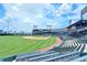 Expansive baseball field with ample seating, perfect for enjoying sporting events and community activities at 17449 Sandpearl Rd, Venice, FL 34293