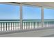 Balcony view showcasing clear ocean views at 20 Whispering Sands Dr # 1201, Sarasota, FL 34242