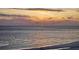 Picturesque sunset over the ocean at 20 Whispering Sands Dr # 1201, Sarasota, FL 34242