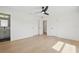 Bright bedroom with hardwood floors, ensuite bathroom and a double door closet at 2655 Bay St, Sarasota, FL 34237