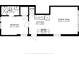 Detailed floor plan showcasing the layout of the home, including the kitchen, dining area, bedroom, and bathroom at 2655 Bay St, Sarasota, FL 34237