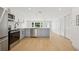 Bright kitchen featuring stainless steel appliances, stylish cabinets, and plenty of counter space at 2655 Bay St, Sarasota, FL 34237