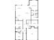Detailed floor plan of the home showcasing the layout and room dimensions at 4119 Mossy Limb Ct, Palmetto, FL 34221