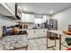 Modern kitchen with granite countertops, stainless steel appliances, and ample cabinet space at 4542 19Th S Ave, St Petersburg, FL 33711