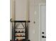 Basement pool table accessories with wall rack for cues and ball storage at 4549 Mcintosh Ln, Sarasota, FL 34232