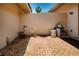 Enclosed brick patio with neutral walls and minimal landscaping at 4812 Kestral Park Cir # 20, Sarasota, FL 34231