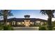 Attractive community center featuring a brick drive, neutral colors, and manicured landscaping at 5301 Bartolomeo St, Sarasota, FL 34238