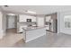 Bright kitchen with stainless steel appliances and a functional island at 5717 71St E St, Palmetto, FL 34221