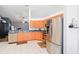 Modern kitchen with stainless steel appliances and ample counter space at 5909 33Rd E Dr, Palmetto, FL 34221