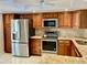 Well-equipped kitchen with updated appliances and stylish cabinetry at 6430 Sun Eagle Ln # 203, Bradenton, FL 34210