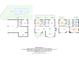 Comprehensive floor plan detailing room dimensions and layout of each level of the house at 748 Soundview Dr, Palm Harbor, FL 34683