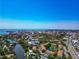 Impressive aerial view of the city with ocean, bridges, waterways and lush green neighborhoods at 850 S Tamiami Trl # 431, Sarasota, FL 34236