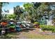 Community boat storage with kayaks and other small boats available for resident use at 850 S Tamiami Trl # 431, Sarasota, FL 34236