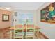 Charming dining area featuring tile floors, a painting, and a mirror on the wall at 850 S Tamiami Trl # 431, Sarasota, FL 34236