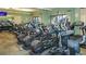 The fitness center features modern exercise equipment and ample space at 12619 Sorrento Way, Bradenton, FL 34211