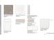 Interior selections featuring carpet, countertop and tile flooring samples and cabinet door at 1591 Laurel Brook Ln, Port Charlotte, FL 33953