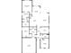 Detailed floor plan showcasing the layout of the home, including room dimensions at 16226 Hidden Oak Loop, Lakewood Ranch, FL 34211