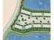 Aerial view of the community with lake views and a central pool area at 16534 San Nicola Pl, Lakewood Ranch, FL 34211
