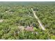 Secluded single-Gathering home with a pool surrounded by dense trees, offering privacy and a serene natural setting at 18026 Nutcracker Rd, Weeki Wachee, FL 34614