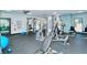 Well-equipped fitness center with various weight machines and workout equipment for residents at 2045 Gulf Of Mexico Dr # M1-207, Longboat Key, FL 34228