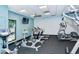 Well-equipped gym with treadmills, stationary bikes, and elliptical machines for residents' fitness needs at 2045 Gulf Of Mexico Dr # M1-207, Longboat Key, FL 34228
