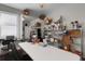 Organized office space with shelving units, ample storage, and a dedicated workspace at 212 River Enclave Ct, Bradenton, FL 34212