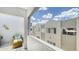 Comfortable patio seating area with exterior view at 235 Cocoanut Ave # 108B, Sarasota, FL 34236