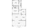 Detailed floor plan showcasing the layout of a spacious home with multiple rooms and entry points at 2749 Riverbluff Pl # V65, Sarasota, FL 34231