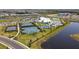 Community features tennis, basketball, and pickleball courts along with a pool, splash pad, and lake at 5117 Marina Basin Ct, Bradenton, FL 34211