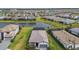 A sprawling community surrounded by lakes and lush greenery, creating a serene living environment at 5117 Marina Basin Ct, Bradenton, FL 34211