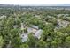 Scenic aerial view of the property nestled amidst lush green trees, offering a serene and private setting at 642 N Jefferson Ave # 13, Sarasota, FL 34237