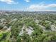 Expansive aerial shot of the neighborhood highlighting the abundant trees and the skyline at 642 N Jefferson Ave # 13, Sarasota, FL 34237